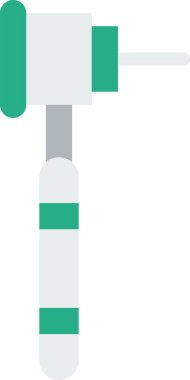 Diş simgesi, tıbbi konsept, vektör illüstrasyonu