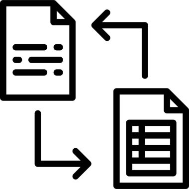 dosya biçimi web simgesi, vektör illüstrasyonu 