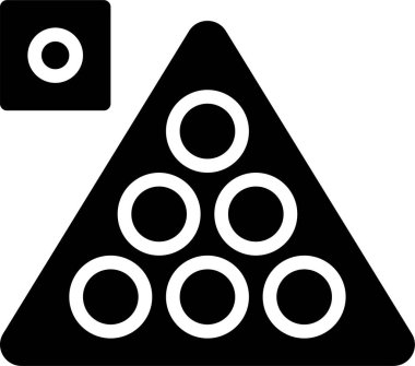 bir bowling topunun siyah ve beyaz vektör çizimi