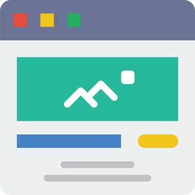 Beyaz arkaplanda ürün web tasarım çizgisi vektör simgesi