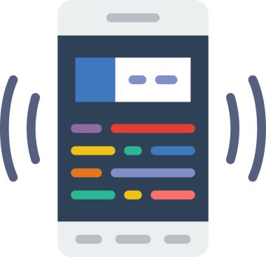 Web makalesi, basit vektör tasarımı illüstrasyonu