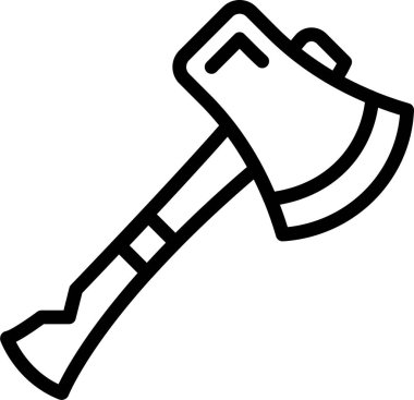 Çekiç. Web simgesi basit illüstrasyon