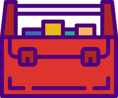 Otel ve servis vektör simgesi.