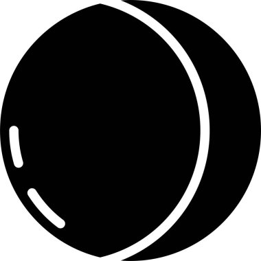 Sütten çıkan Hilal Ay, ağ için vektör illüstrasyonu