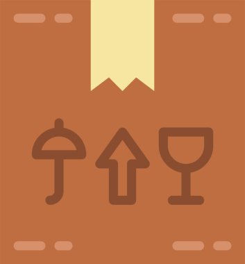 lojistik dağıtım vektör simgeleri 