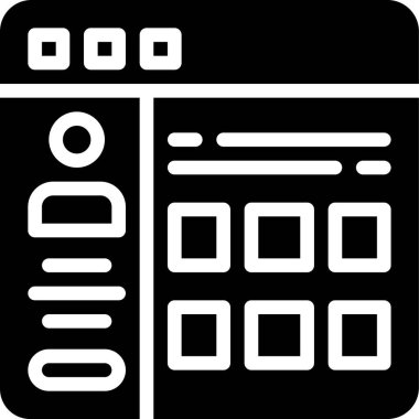 seo ve dijital pazarlama vektör simgesi. 