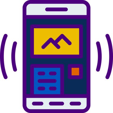 resim simgesi, vektör çizimi 