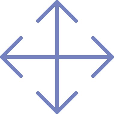 çizgi okları. vektör illüstrasyonu