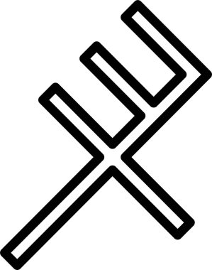 Bilim ve teknoloji çizgi vektör simgesi.