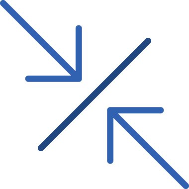 Beyaz arkaplanda simge ve vektör illüstrasyonunu sıkıştır