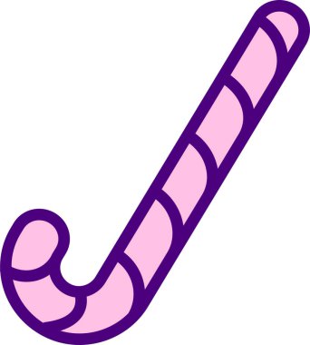 Beyaz arkaplanda şeker simgesi izole