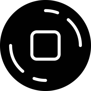 Arayüz düğmesi, vektör illüstrasyonu