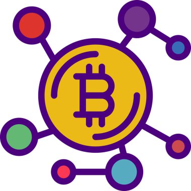 Bitcoin ve para birimi işaretleri gösterimi