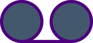 Pembe ve beyaz daire çerçevesinin vektör çizimi