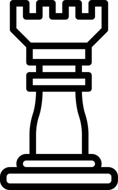 Kalenin basit vektör simgesi