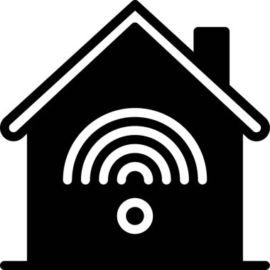 Ev simgesinin vektör illüstrasyonu 