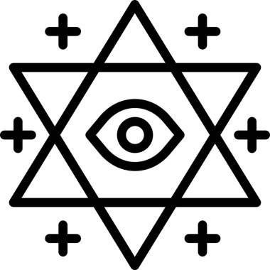 Hıristiyan haçı işareti. vektör illüstrasyonu