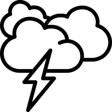 Fırtına bulutları. Basit tasarım