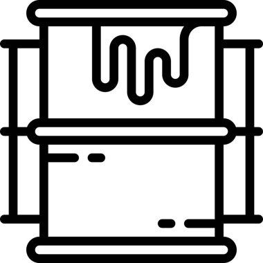 Okul. Web simgesi basit illüstrasyon