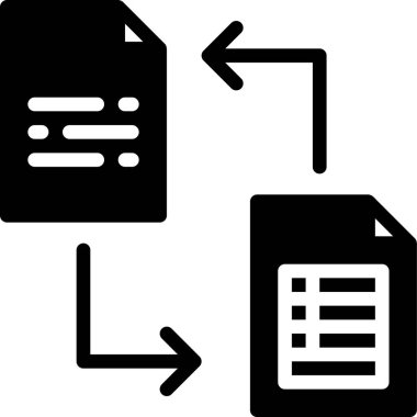 dosya biçimi web simgesi, vektör illüstrasyonu 