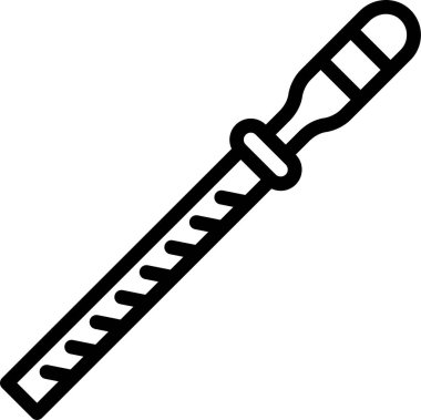 Doğrultucu simgesinin vektör illüstrasyonu 