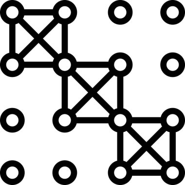 soyut geometrik şekilli vektörsüz desen 