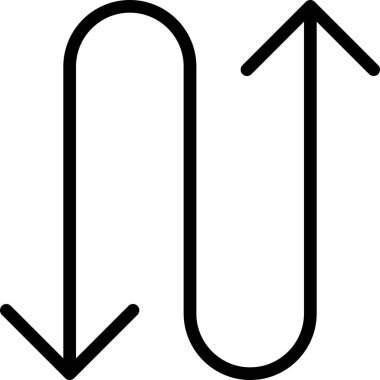 Bilim ve teknoloji çizgi vektör simgesi.