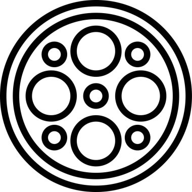 Beyaz arkaplanda Cerrahi Işık vektör simgesi