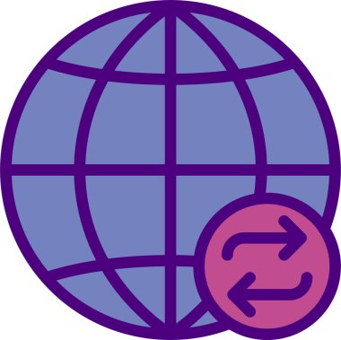 Web konsept tasarımı, basit vektör illüstrasyonu