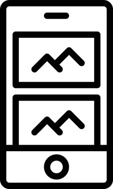 resim simgesi, vektör çizimi 