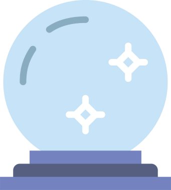 Fortune Globe renkli vektör simgesi beyaz arkaplanda izole edildi