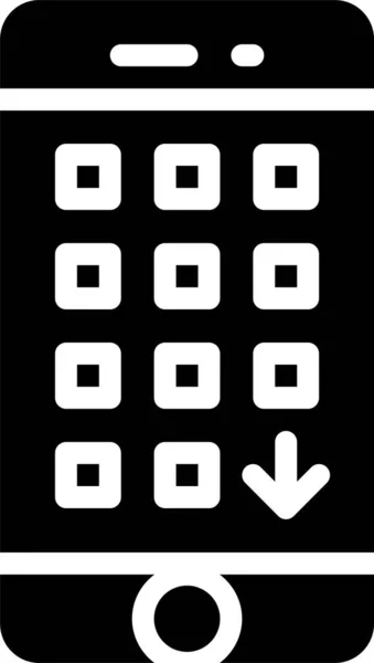 Anwendungssymbol Einfache Vektorillustration — Stockvektor