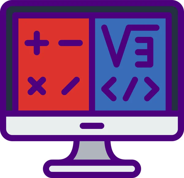 Farklı renk simgelerinin vektör çizimi