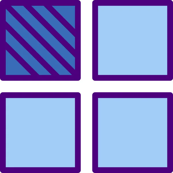 Lagenpictogram Eenvoudige Vectorillustratie — Stockvector