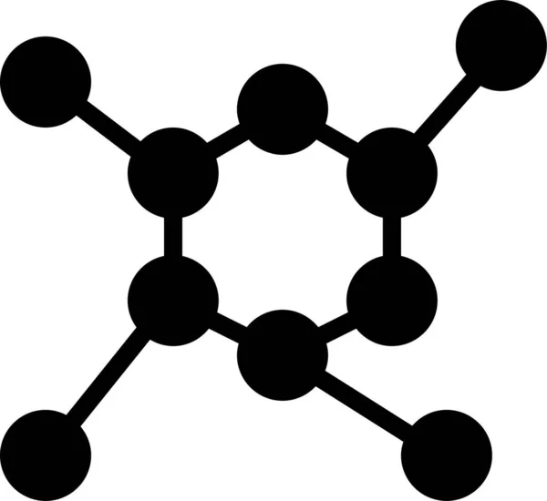 Diagram Linje Vektor Ikon Vit Bakgrund — Stock vektor