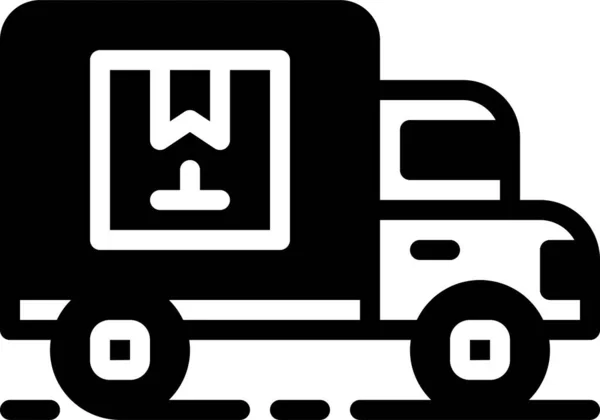 Delivery Truck Icon Simple Vector Illustration — Stock Vector