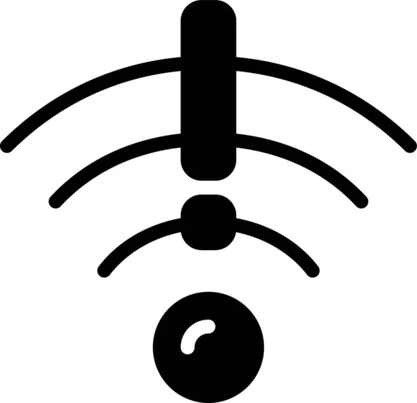 無線Lanネットワークベクトルアイコン — ストックベクタ