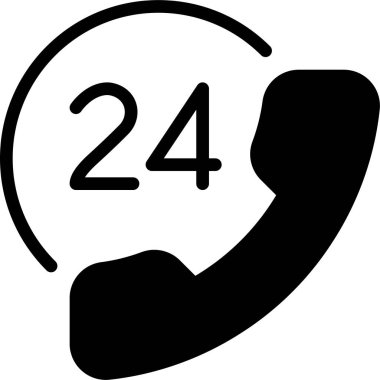 telefon merkezi vektör simgesi