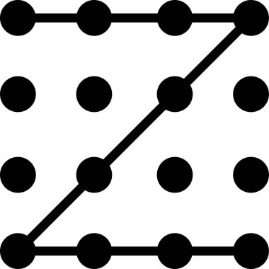 soyut geometrik şekilli vektörsüz desen 