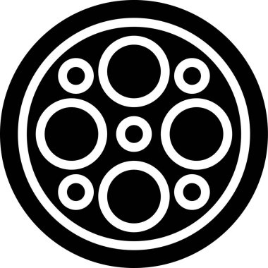 Beyaz arkaplanda Cerrahi Işık vektör simgesi