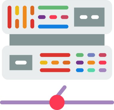 Kırık Bağlantı simgesi, vektör illüstrasyonu