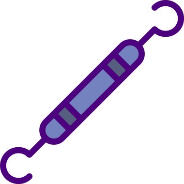 Diş simgesi, tıbbi konsept, vektör illüstrasyonu