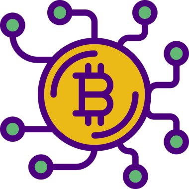  Bağlantı simgesi, basit vektör illüstrasyonu  