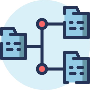 dosya biçimi web simgesi, vektör illüstrasyonu 