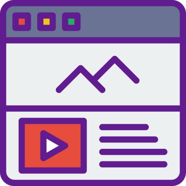 bir grup ağ simgesi