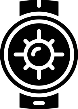 Hava durumu. Web simgesi basit illüstrasyon