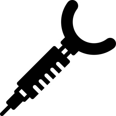 beyaz arkaplanda tornavida vektör simgesi