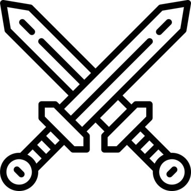 Kılıç simgesi, vektör gösterimi