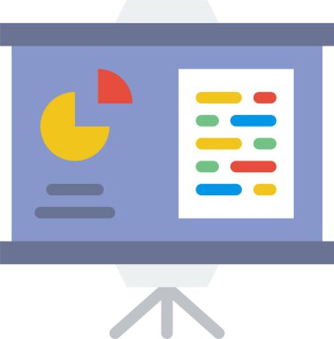 sunum kavramı, vektör illüstrasyon tasarımı 