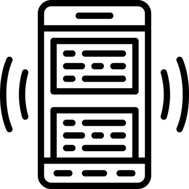 Web makalesi, basit vektör tasarımı illüstrasyonu